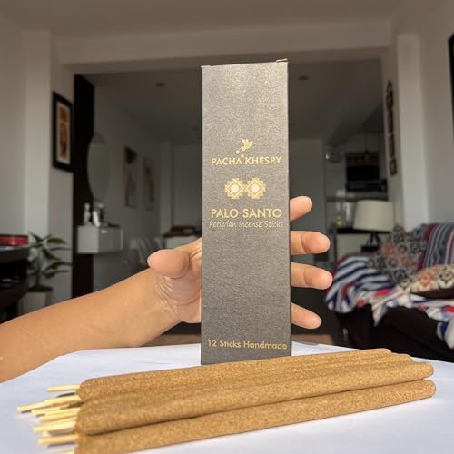 Palo Santo Incense Sticks - 12 Pack Natural