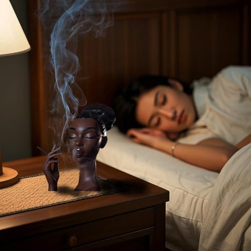 Sophisticated Elegant Head Incense Burner Design