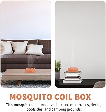 BESPORTBLE 2Pcs Resin Mosquito Coil Burner Holder