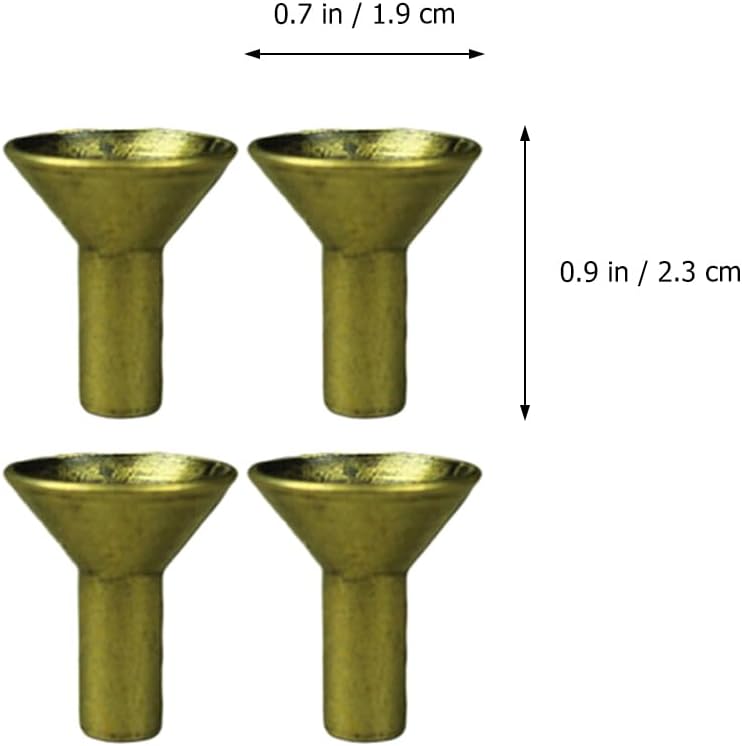 12pcs Backflow Incense Cone Trays Metal Incense Holders for Sticks