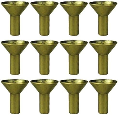 12pcs Backflow Incense Cone Trays Metal Incense Holders for Sticks