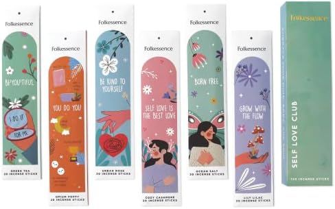 Folkulture Incense Sticks Set of 6 for Relaxation 1