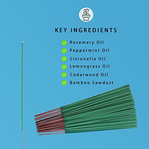 Elmeplh Mosquito Repellent Incense Sticks 120pcs Box