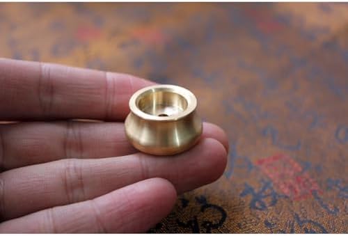 ZYAMY 6PCS Brass Incense Holders Mini Cone Burner