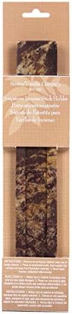 Hosley 105-Inch Hand-Carved Stone Incense Stick Holder