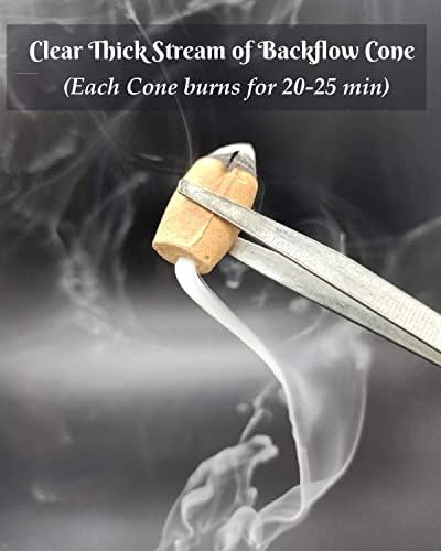 HEM Backflow Incense Cones Variety Pack - 240 Cones 6 Types