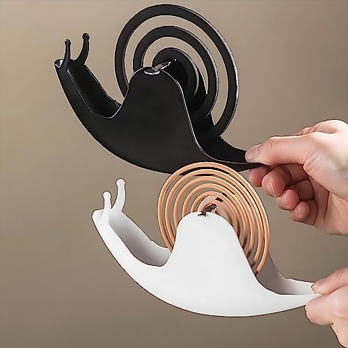 Kudriod Incense Holder with Mosquito Coil Design Iron Material Black