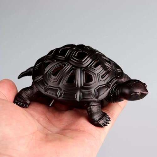 Vintage Metal Turtle Incense Burner with Stick Holder