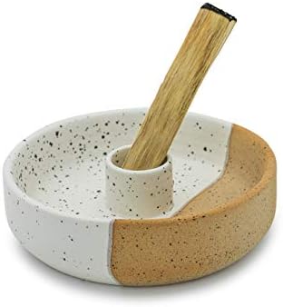 Bursera Terracotta Palo Santo Holder Tree Planted with Every Order Ceramic Burner Stand for Incense Sticks