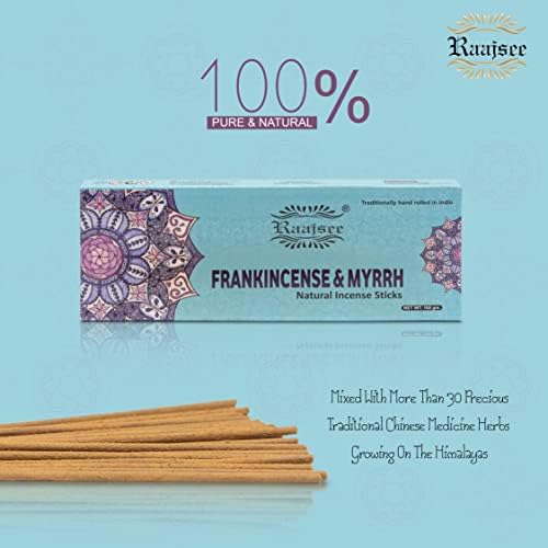 Raajsee Frankincense Myrrh Incense Sticks 100gm Pack