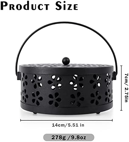 SCENTORINI Portable Mosquito Incense Coil Holder