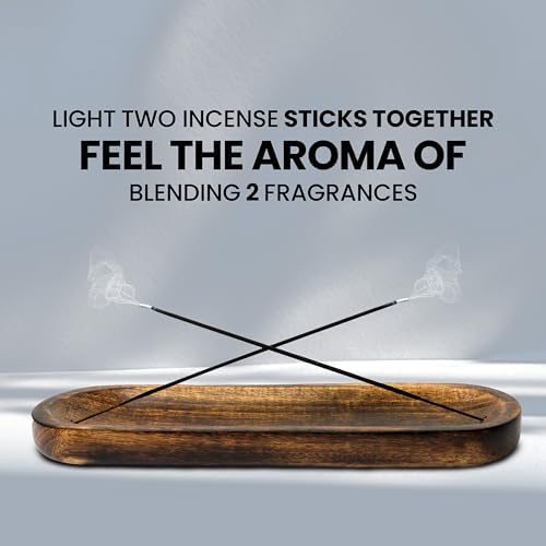 Handmade Wooden Incense Holder 11x4x12 Inches