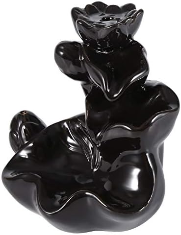 Ceramic Backflow Incense Holder Stand for Home Decor