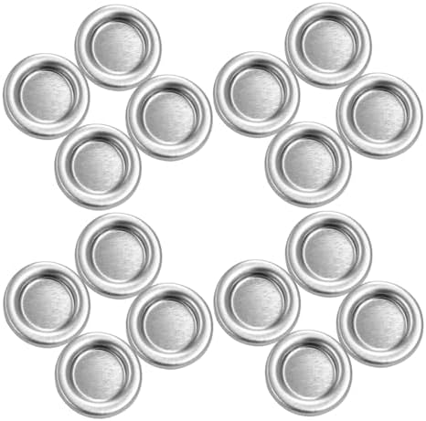 20pcs Metal Incense Burner Bowl Holder Aluminum Alloy Aromatherapy Tray
