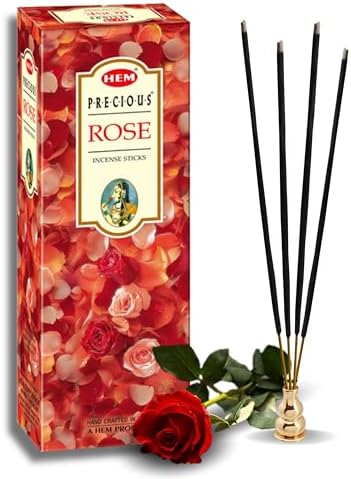 HEM Precious Rose Incense Sticks 120 Count