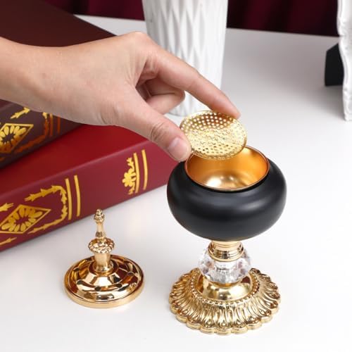 PRETYZOOM Resin Incense Burner with Handle