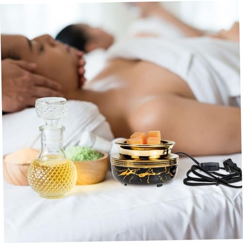 Electric Aromatherapy Candle Holder for Essential Oils and Scented Wax