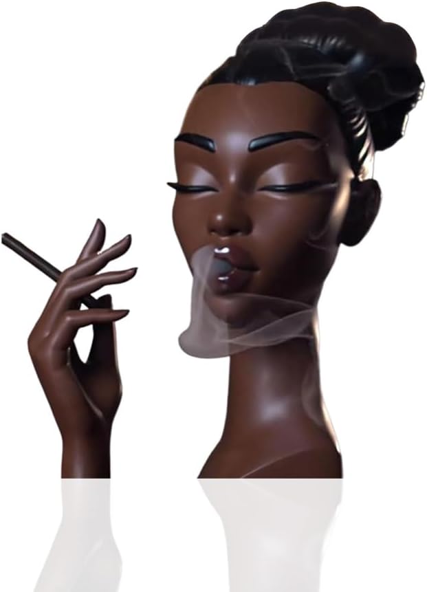 Sophisticated Elegant Head Incense Burner Design