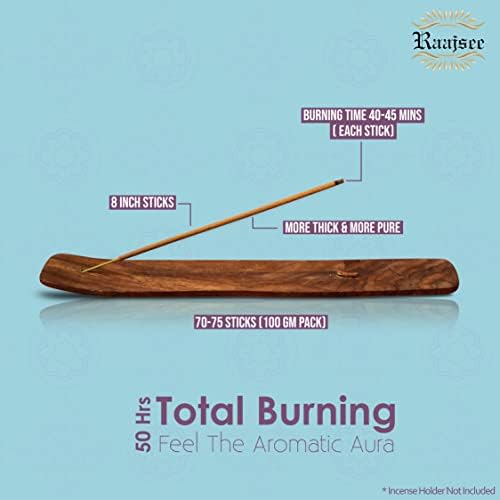 Raajsee Frankincense Myrrh Incense Sticks 100gm Pack