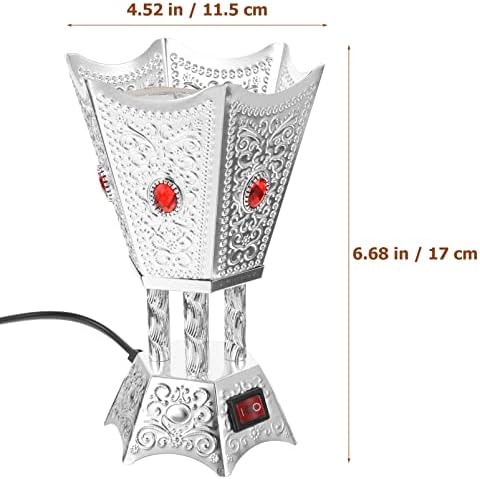 SEWACC Bakhoor Electric Incense Burner Silver