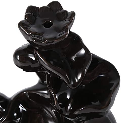 Ceramic Backflow Incense Holder Stand for Home Decor