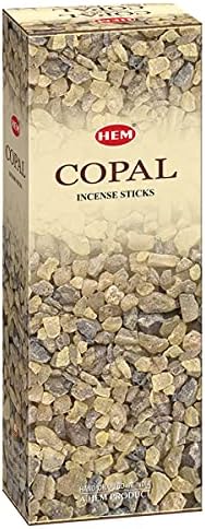 HEM Copal Incense Sticks 20 Stick Tubes Box of Six