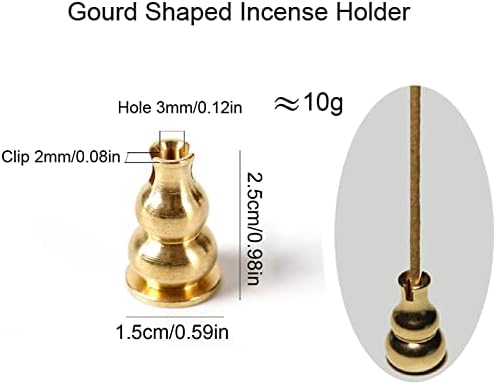 3 Pack Copper Incense Burner Replacement Holders