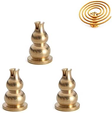 3 Pack Copper Incense Burner Replacement Holders