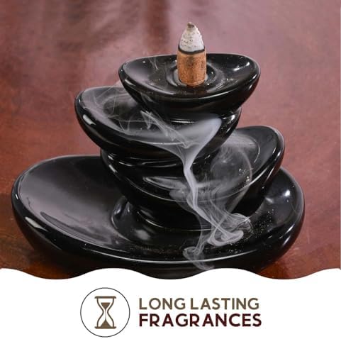 Folkulture Fall Backflow Incense Cones Set of 6