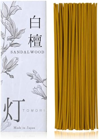 TOMORI Premium Japanese Sandalwood Incense Sticks 60 Count 1