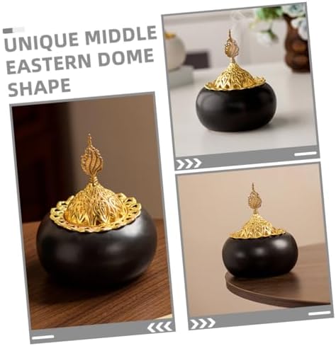 Vintage Ceramic Incense Burner for Home and Aromatherapy