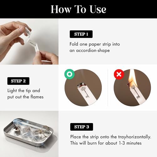 OPTATUM Paper Incense Trial Kit with 36pcs
