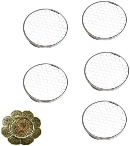 NentMent 5 Pack Charcoal Discs Burner Screen Replacement