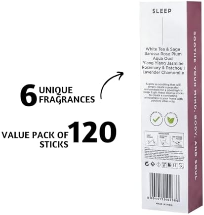 Folkulture Incense Sticks Variety Pack Set of 6