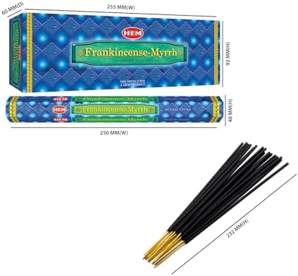 Hem Frankincense Myrrh Incense Sticks Box