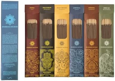 Jembrana Incense Sticks Mix 6 Scents 144 Total