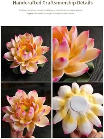 Zen Ceramic Water Lily Incense Stick Holder