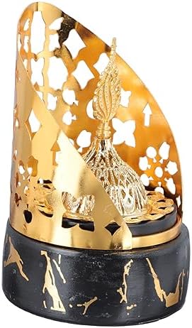 ABOOFAN Incense Burner with Bakhoor Holder Home Decor Aromatherapy Desktop Office Alloy Tray