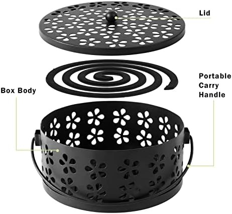 SCENTORINI Portable Mosquito Incense Coil Holder