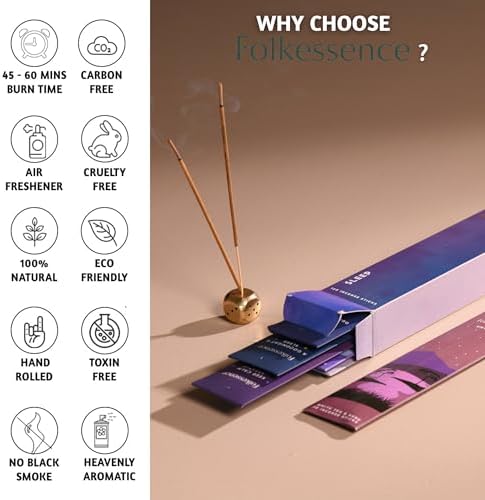 Folkulture Incense Sticks Variety Pack Set of 6