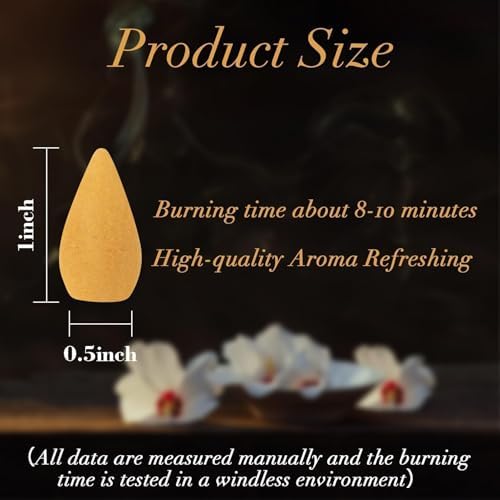 Sukh Waterfall Backflow Incense Cones 108PCS Set