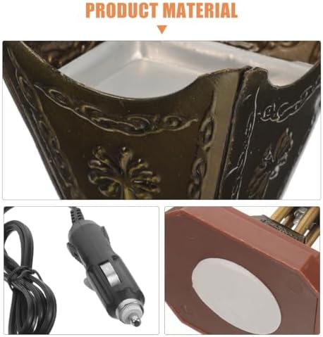 STOBAZA Bakhoor Electric Incense Burner for Home and Car