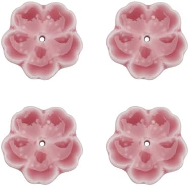 IMIKEYA 4pcs Cherry Blossom Incense Holder Set