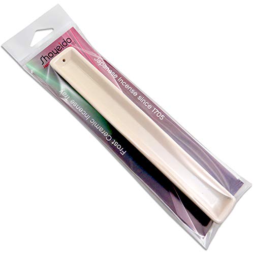 SHOYEIDO Frost Ceramic Incense Holder