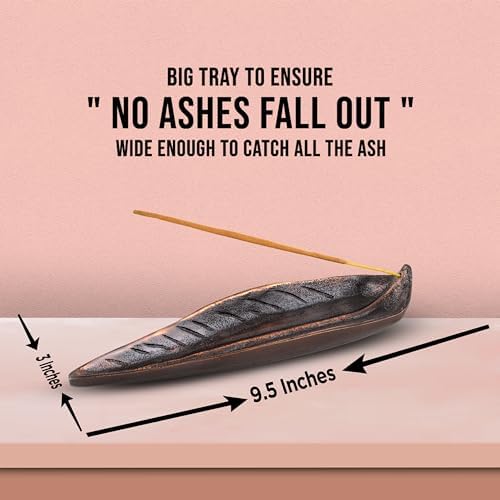Raajsee Incense Holder Set with Nag Champa Incense Sticks
