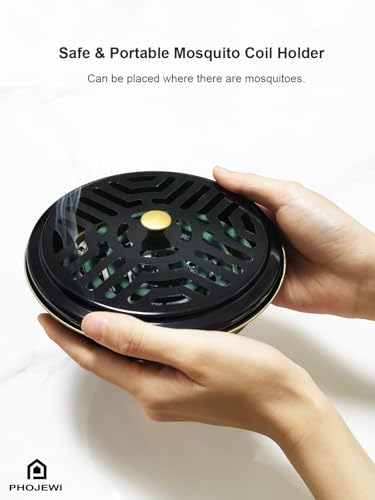 PHOJEWI Mosquito Coil Holder 2 Pack
