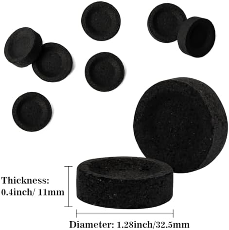 50PCS Incense Charcoal Briquettes - Quick Light Natural Charcoal for Aromatherapy and Resin Burning