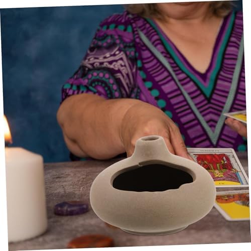 Ceramic Incense Bowl Handmade Porcelain Candle Holder