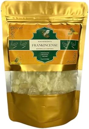 WayOfScents Pure Rare Frankincense Resin 4 Ounces Organic