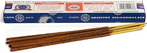 3 Packs Original Satya Sai Baba Nag Champa Incense Sticks